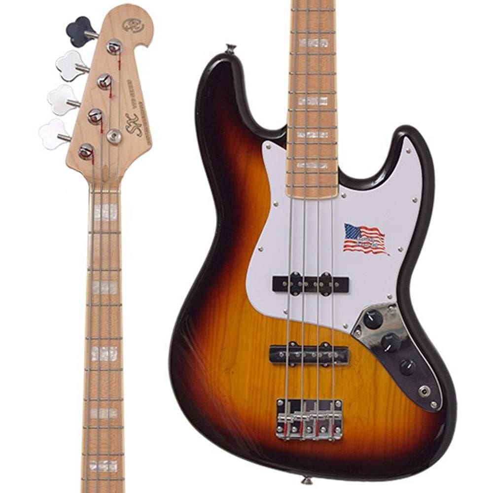 Contrabaixo SX SJB75 4 Cordas 3-Tone Sunburst