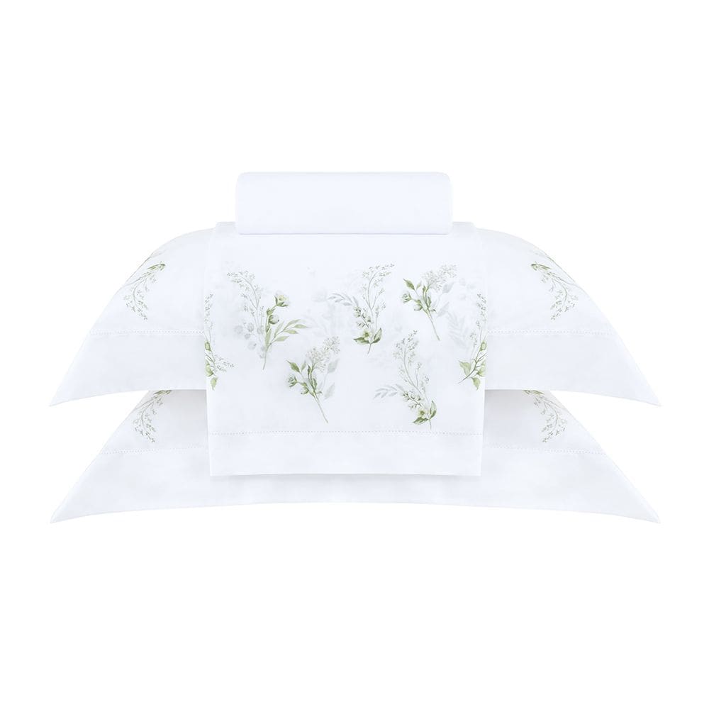 Jogo Cama Queen Buddemeyer 200 Fios Gran Percalle Blanche