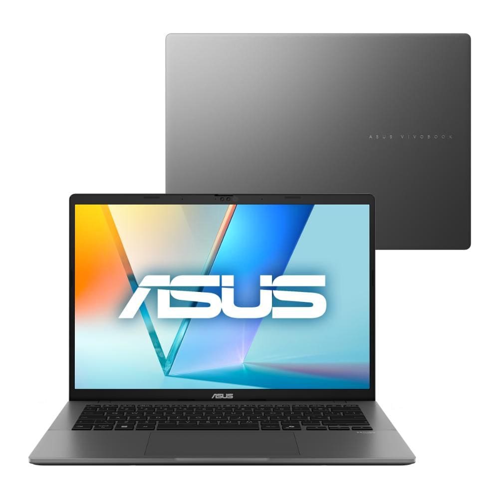 Notebook ASUS Vivobook S14 S3407VA Intel Core Ultta 7 255H 16GB Ram 512GB SSD Linux KeepOS Tela 14” LED FHD Gray - LY121