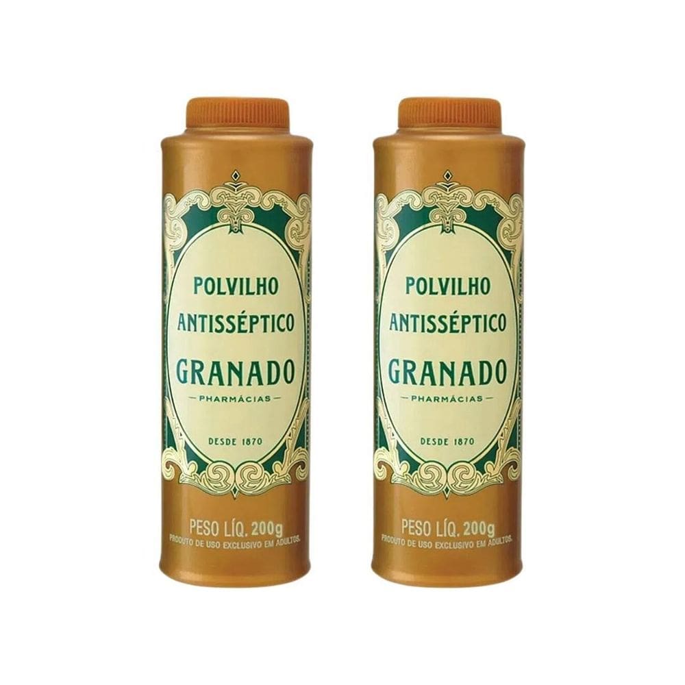 Talco Pes Granado 200G Tradicional - Kit C/2Un