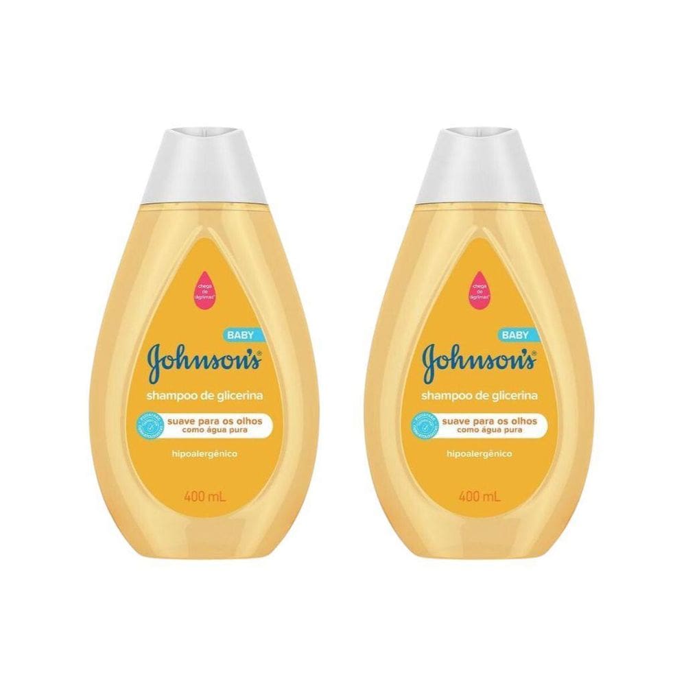 Kit Johnson 2 Shampoo 400Ml Tradicional Glicerina