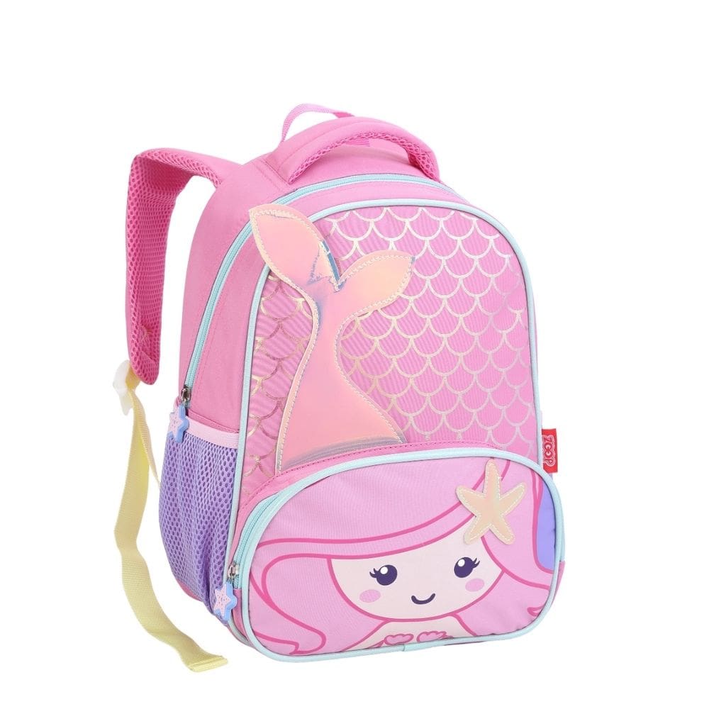 Mochila de Costa Sereia Meninas Infantil Escolar