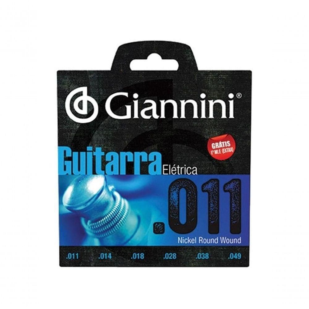 Encordamento Guitarra Giannini Geegst.11