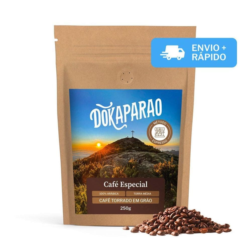 Dokaparaó Cafés Especiais Em Grãos 250G - Método Espresso