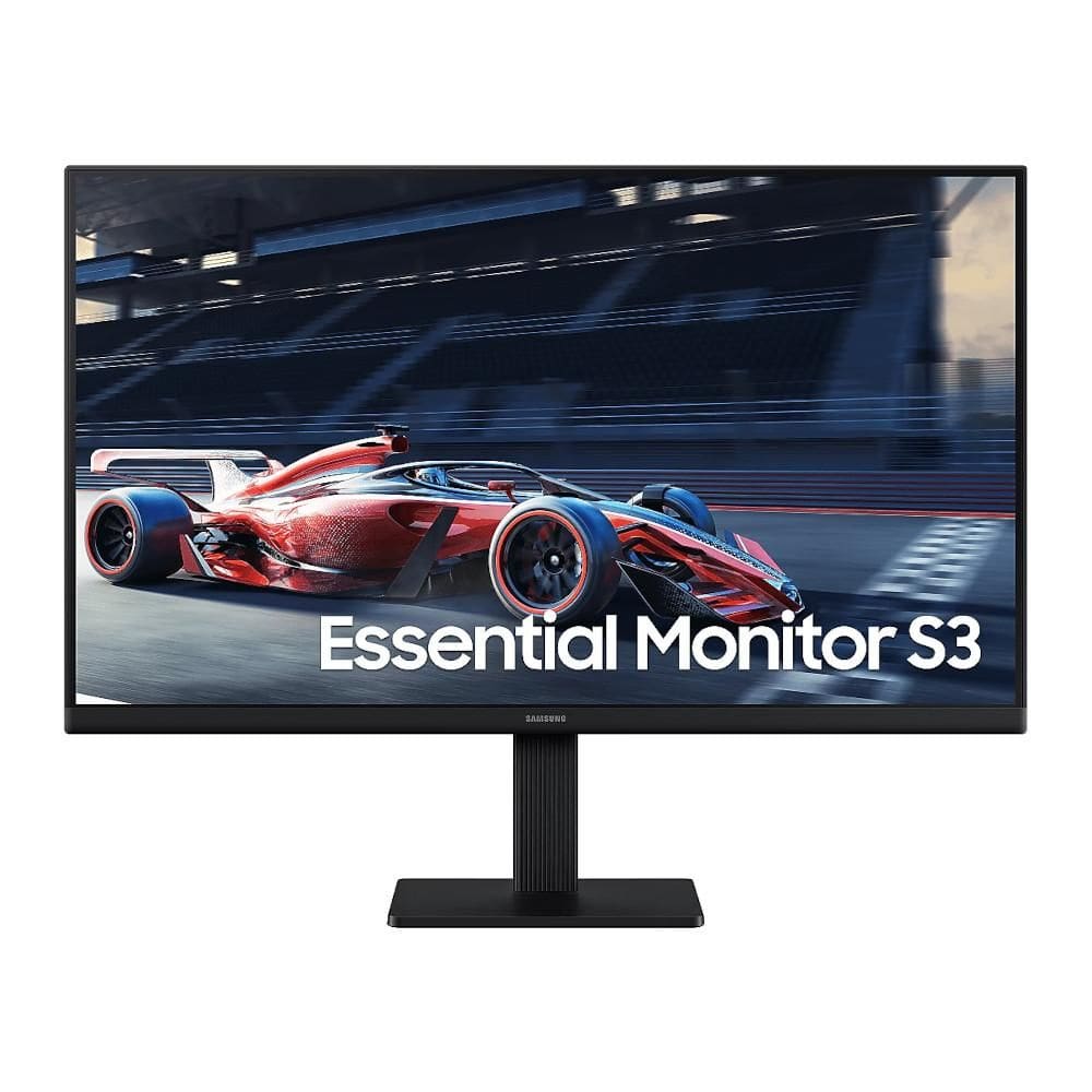Monitor 27” Samsung Essential S3 100Hz, Tela IPS, Full HD, 5ms, Game Mode, Painel IPS, Eye Saver Mode, LS27D300GALMZD