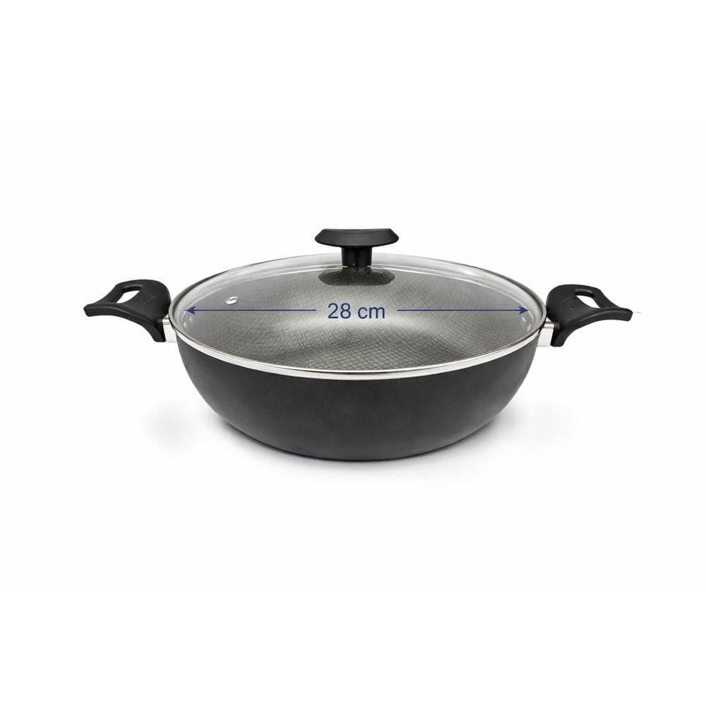 Frigideira Wok Artistic Com Tampa - 3,7L  113928 - Fortaleza