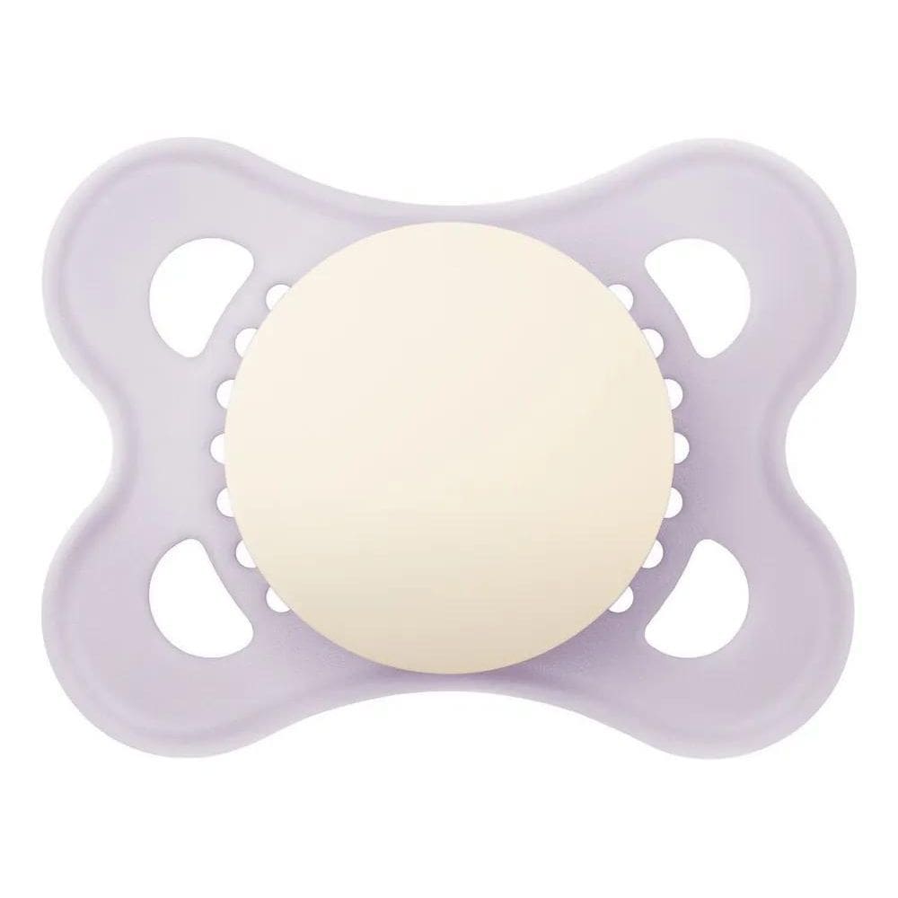 2X Chupeta Recém Nascidos Bico De Silicone 0-6 Meses Mam