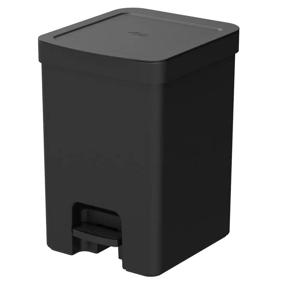 Lixeira Com Pedal Trium 12L - Preto - Ou