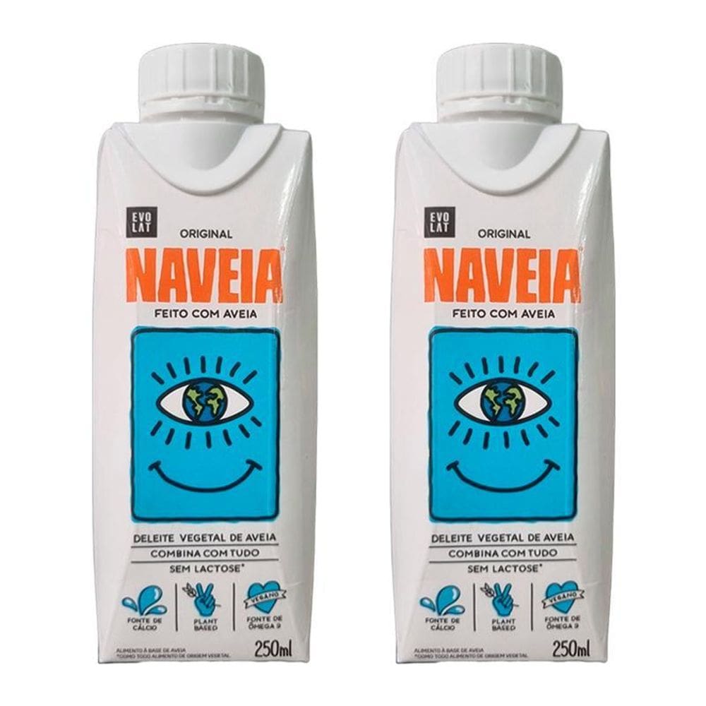 Kit 2X: Bebida Vegetal De Aveia  Naveia 250Ml
