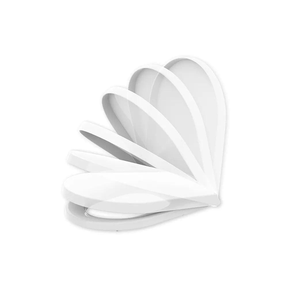 Assento Sanitário Vesuvio Pp Branco Tupan Soft Close Icasa