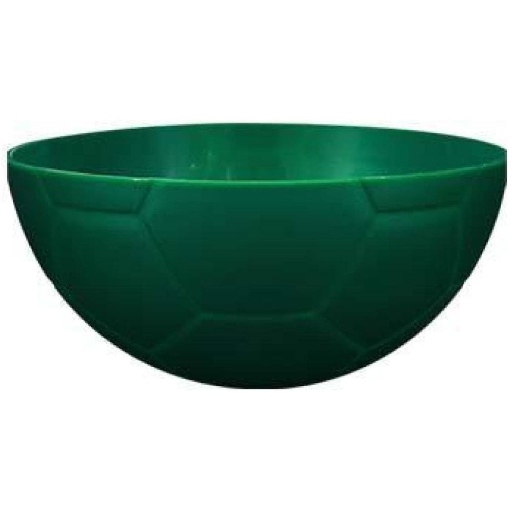 Kit 4 Petisqueira Futebol Verde 240Ml Plástico