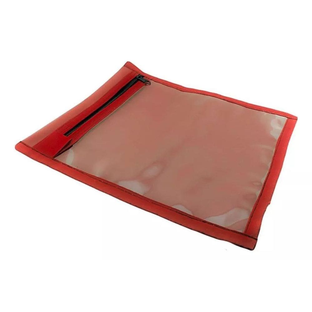 Kit 10 Porta Ordem Óticas C/zíper C210 - Vinho