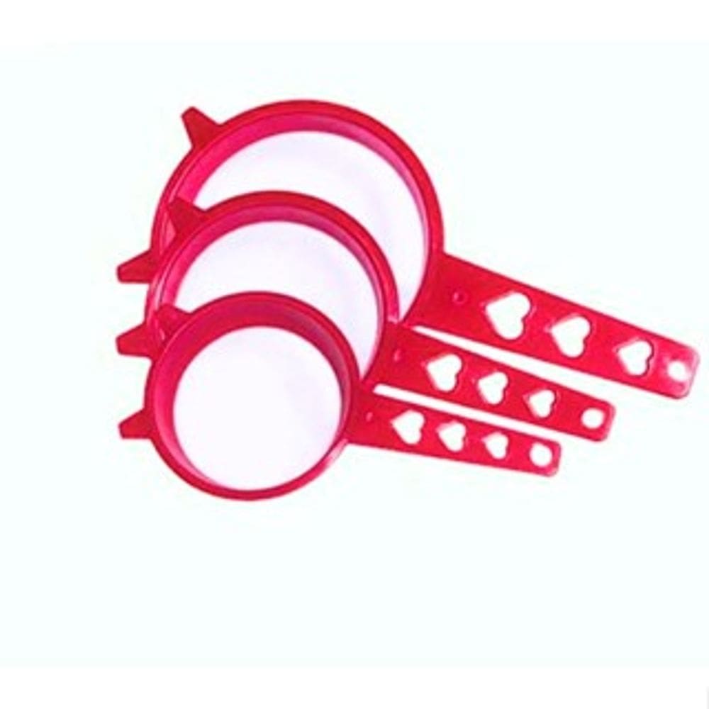 Kit Peneiras Love Kit 3 Peças Cozinha 9 ,11 e 15 cm