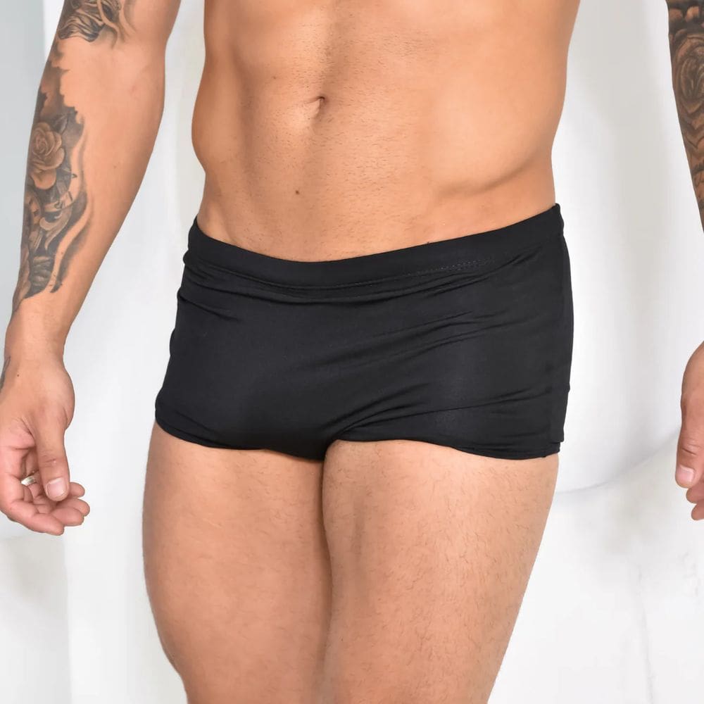 Sunga Boxer Preto Premium Masculina Hana Rio Poliamida