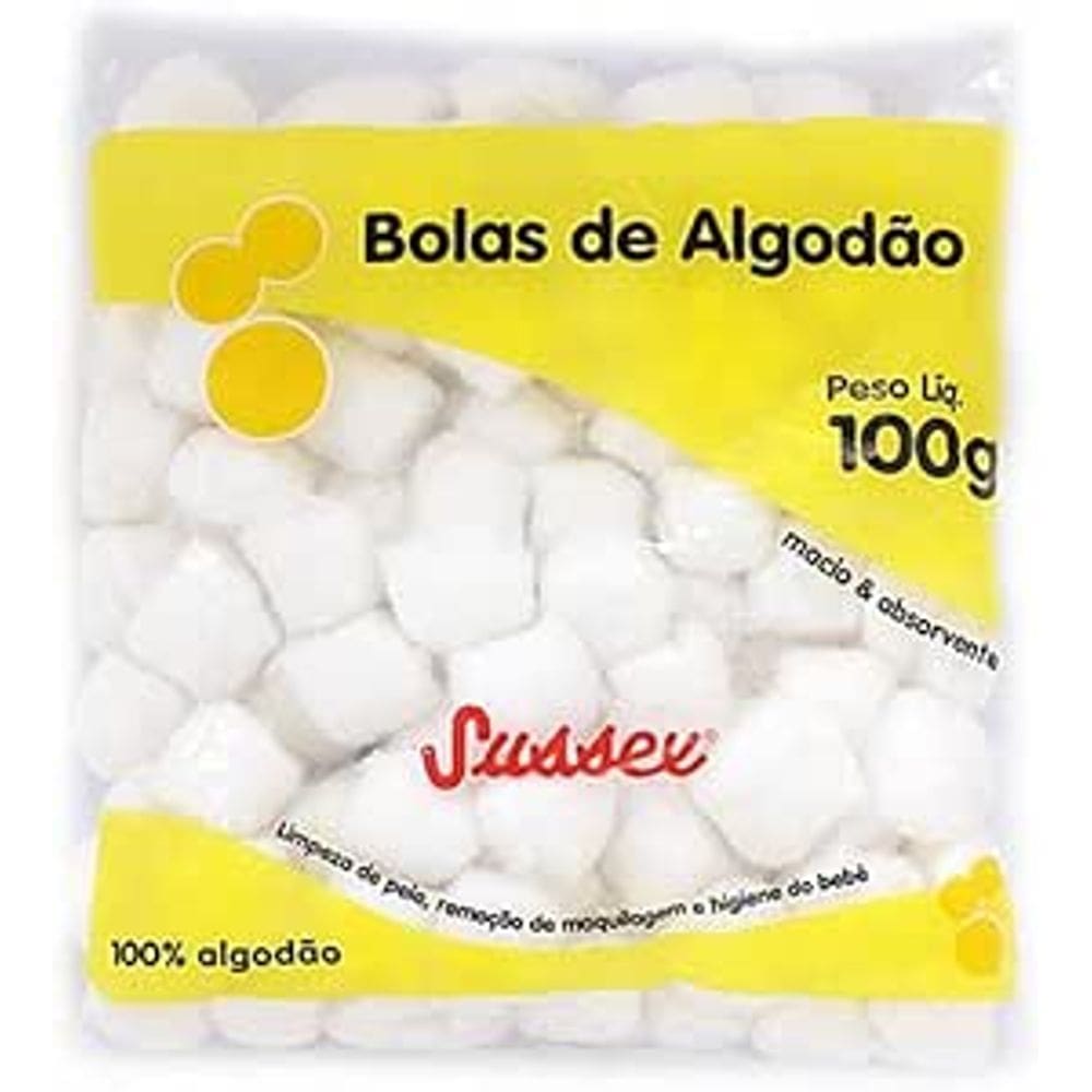 Algodão Sussex Bola Branca 100g