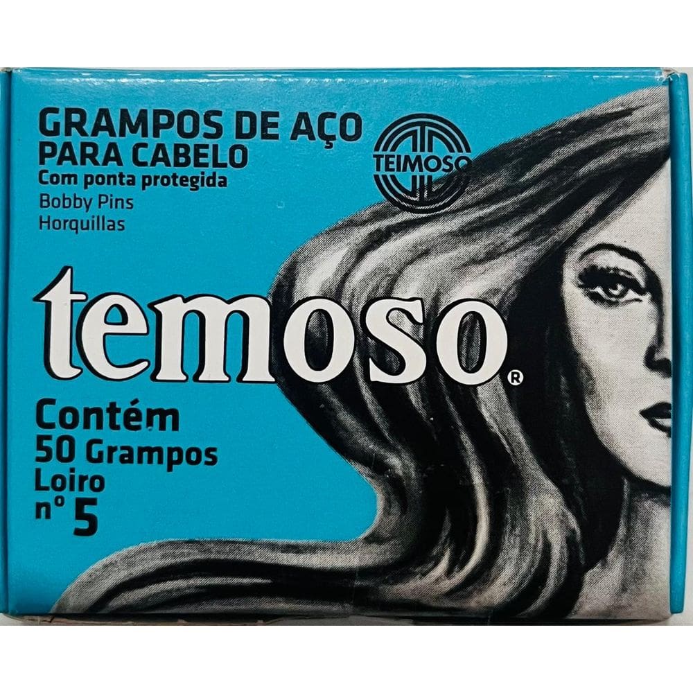Grampo Teimoso Loiro No5 Pacote Com 50 Unidades