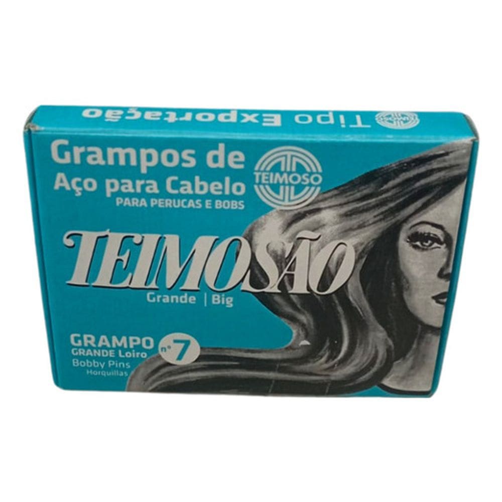 Grampo Teimoso Loiro No7 Pacote Com 50 Unidades