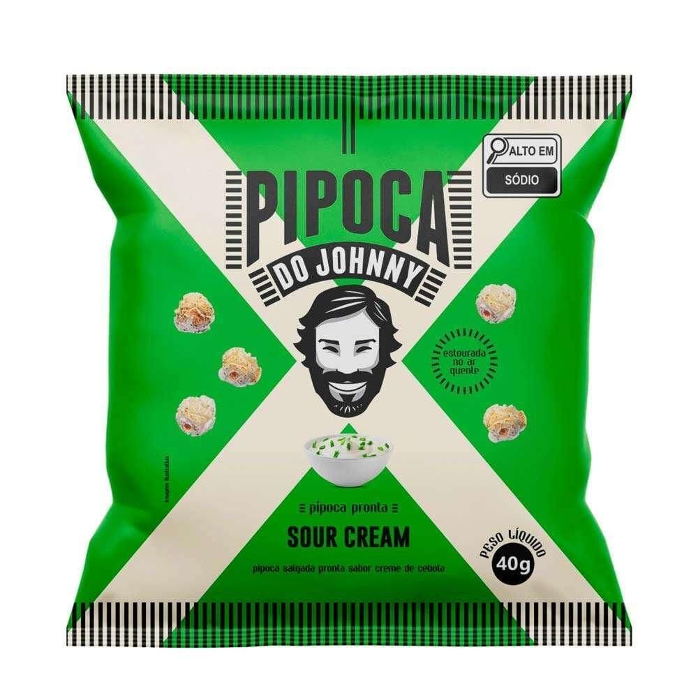 Pipoca Pronta Sour Cream 40G Do Johnny