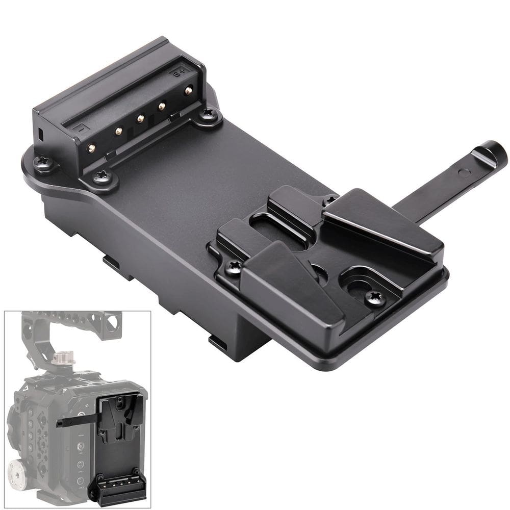 Placa Adaptadora V-Mount Para Slot Bateria Np-F550