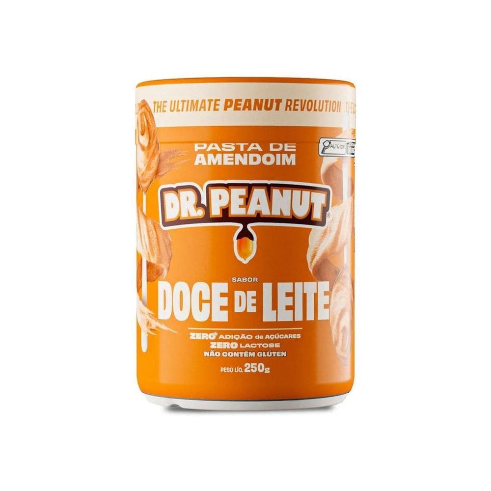 Pasta Amendoim Sabor Doce Leite Zero Lactose 250G Dr. Peanut