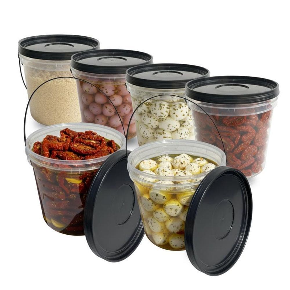 Balde 3,2 Litros Guardar Caldo De Frango - 6 Pçs