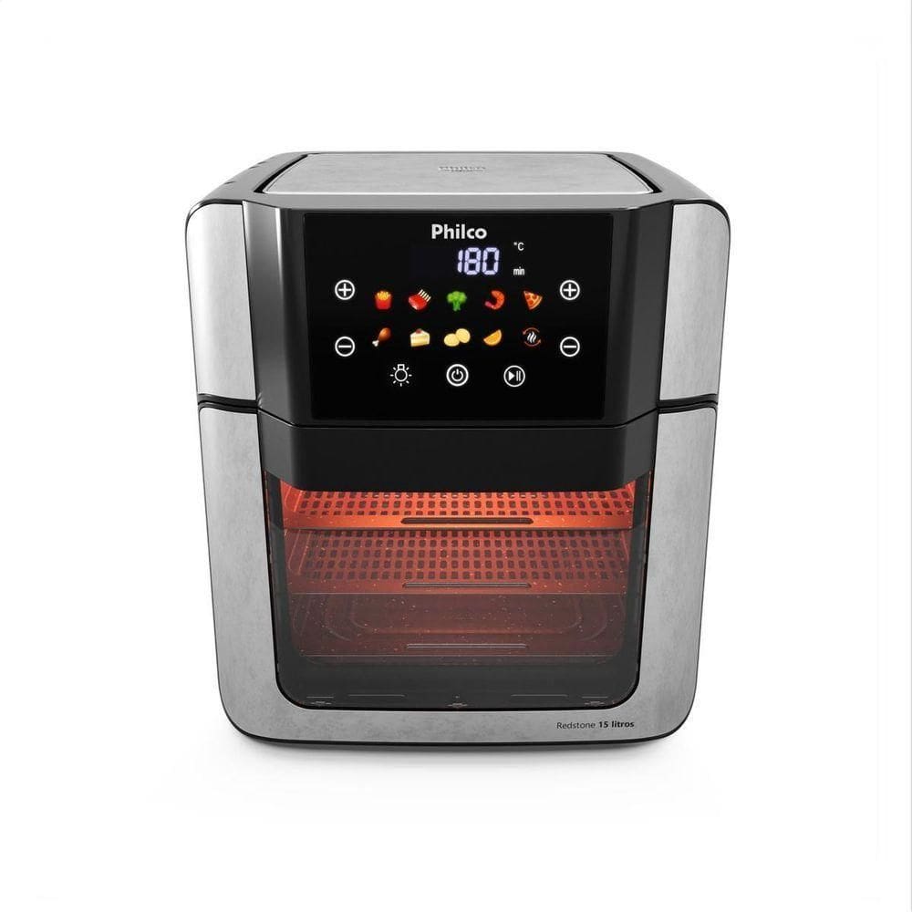 Air Fryer Oven Philco 15L Painel Digital PAF15A 220V