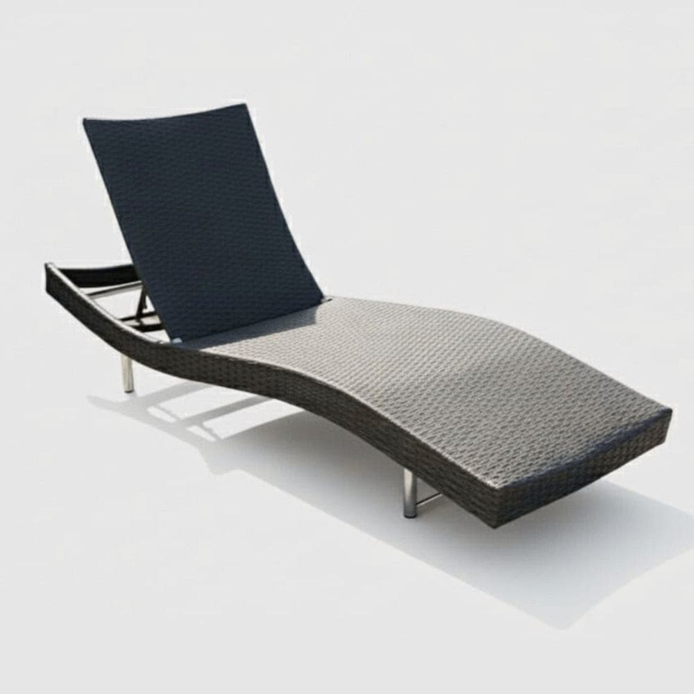 Espreguiçadeira 6 Posiçôes Decore Mobília Bonna Marrom