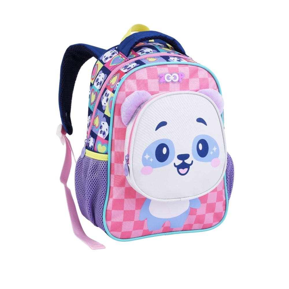Mochila De Costas Panda Meninas  Infantil  Creche