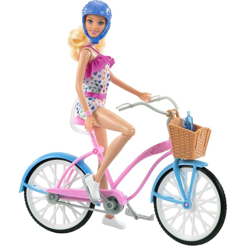 Boneca Barbie Conjunto de Brinquedo Bicicleta - Mattel