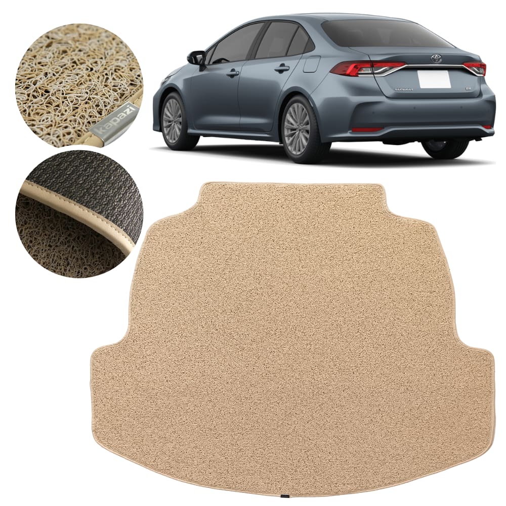 Tapete Kapazi Porta Malas Toyota Corolla 2020 a 2026 Bege