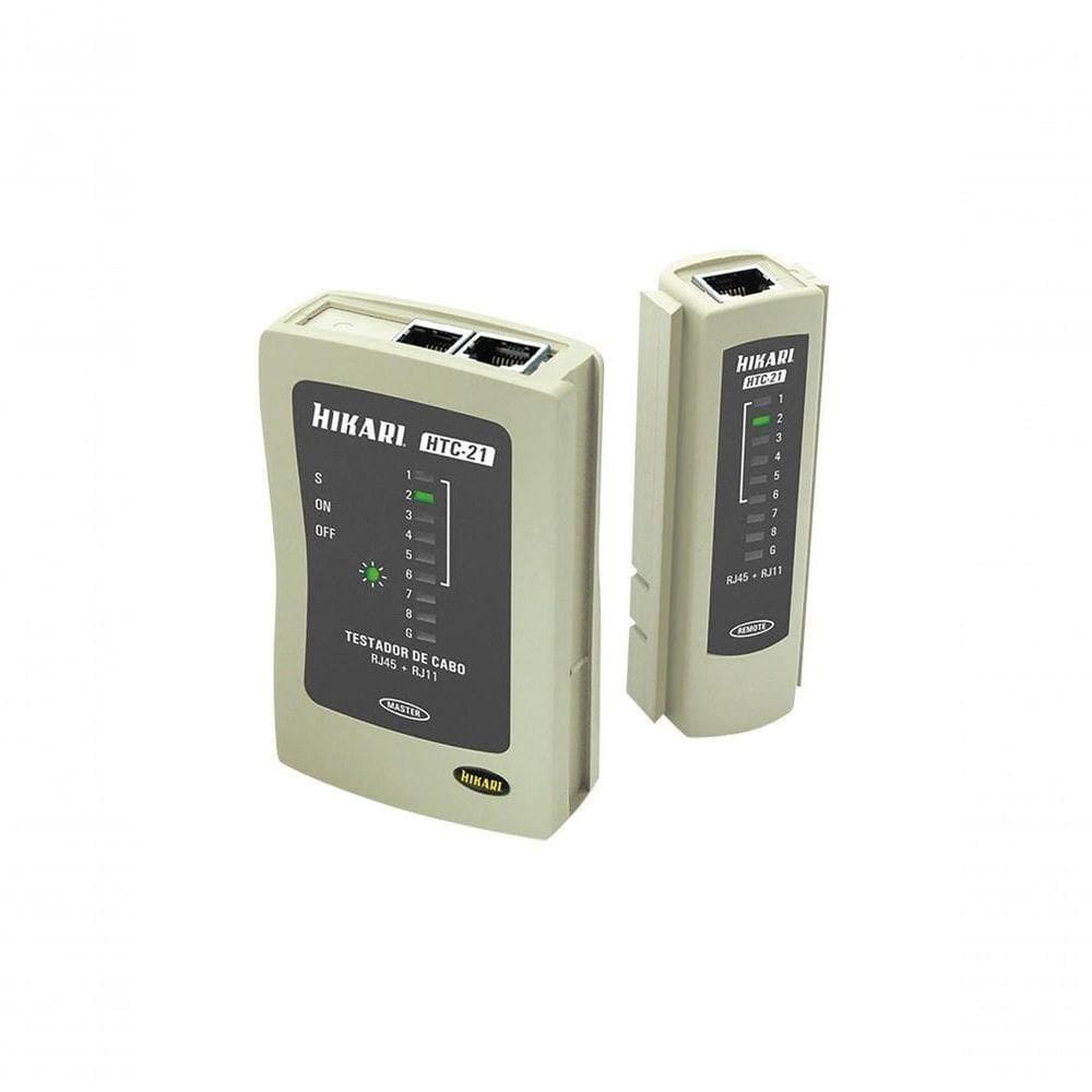 Testador Cabo De Rede Hikari Rj11/rj45 Htc-21