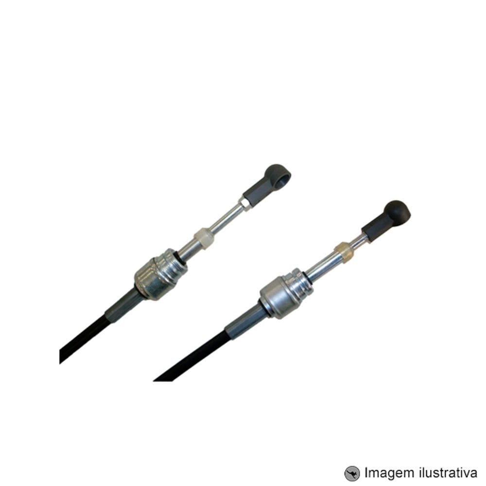 Cabo de Comando de Câmbio Engate Palio ELX Fire / EX / 1.3 MPI 8V / 16V GS 01 ... 04 Siena 1.3 MPI 8V / 16V GS 00 ... 03 1090mm