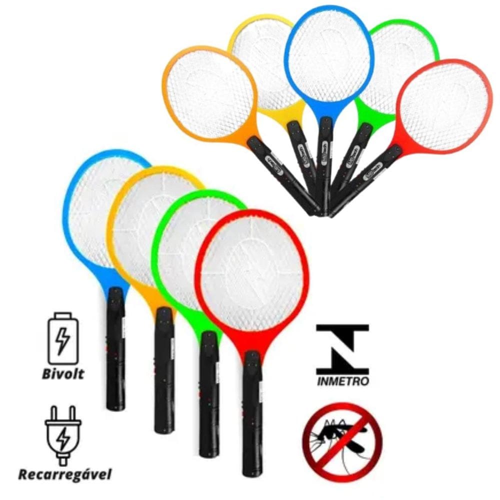 Raquete Eletrônica Para Eliminar Pernilongos
