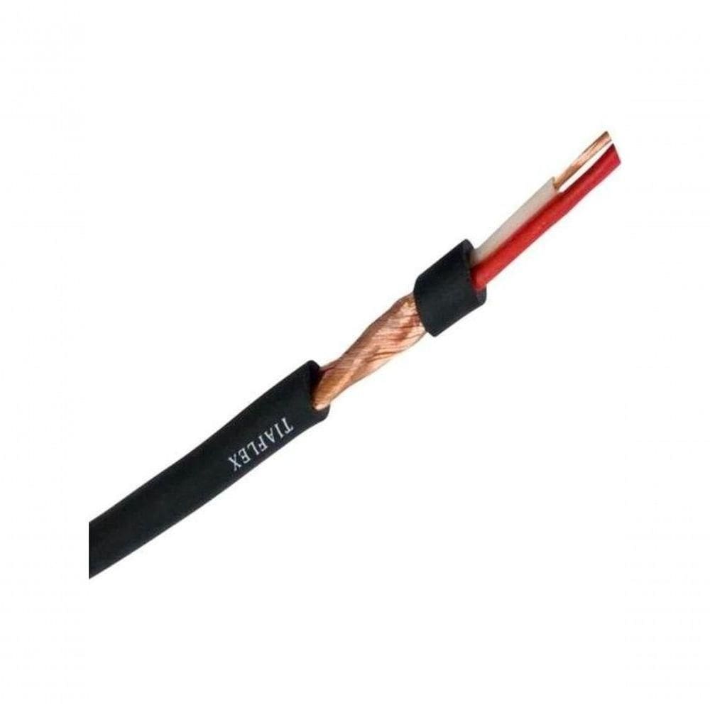 Cabo Microfone Tiaflex Stereo 2x0,14mm 100m