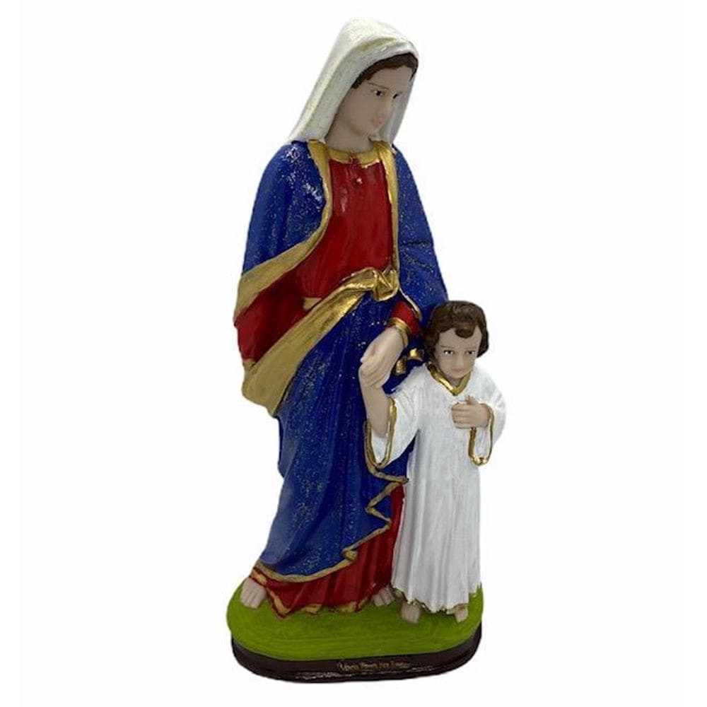 Imagem Santa Maria Passa Na Frente Em Resina 29 Cm