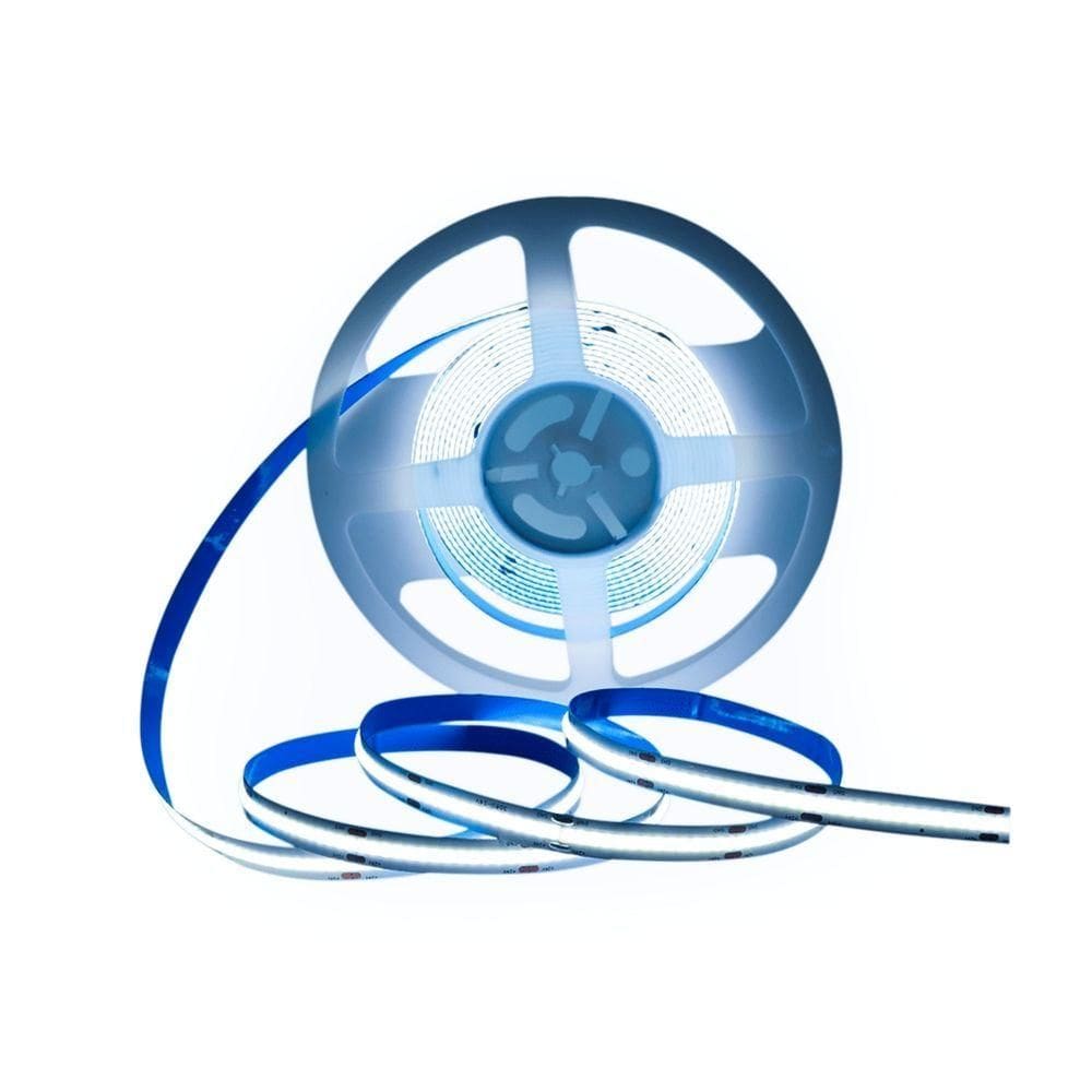 Fita Led Cob 12v 320 Leds/m Ip20 6000k 5 Metros Tradestar