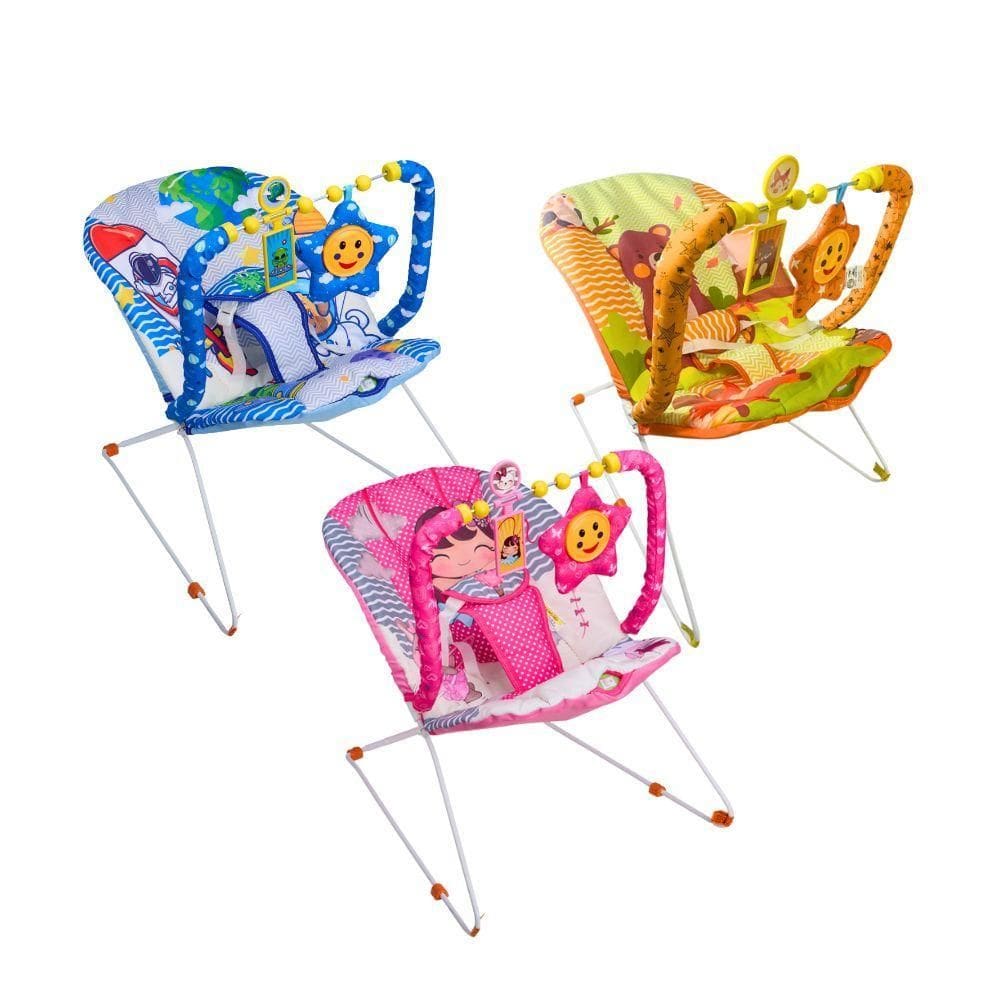 Cadeira De Descanso Bebê Musical Vibratória Maxi Baby Space