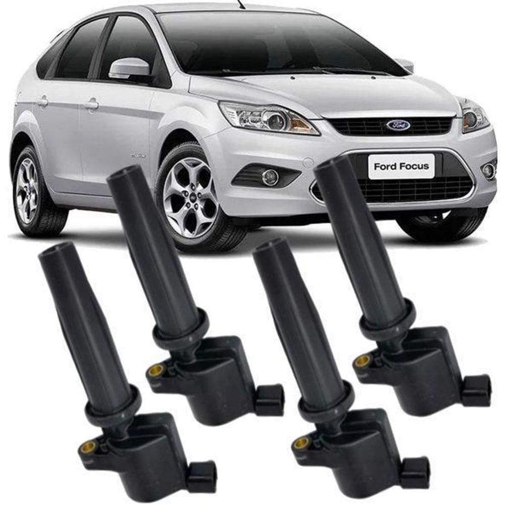 Kit 4 Bobina Ignição Focus 2.0 16V Duratec