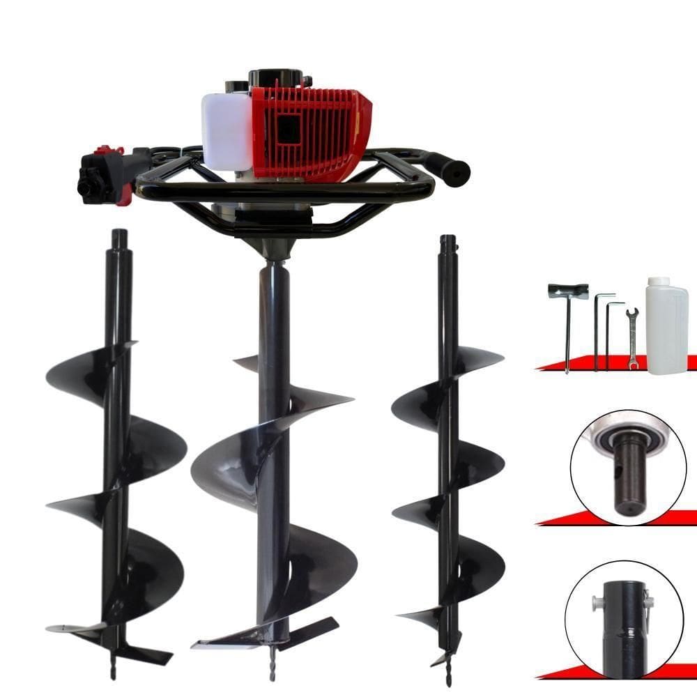 Perfurador Profissional Anmax Gd520-b 2,2hp + 3 Brocas