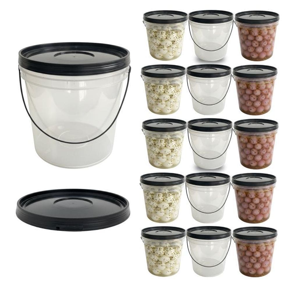 Balde 3,2 Litros Guardar Caldos Congelados - 15 Pçs