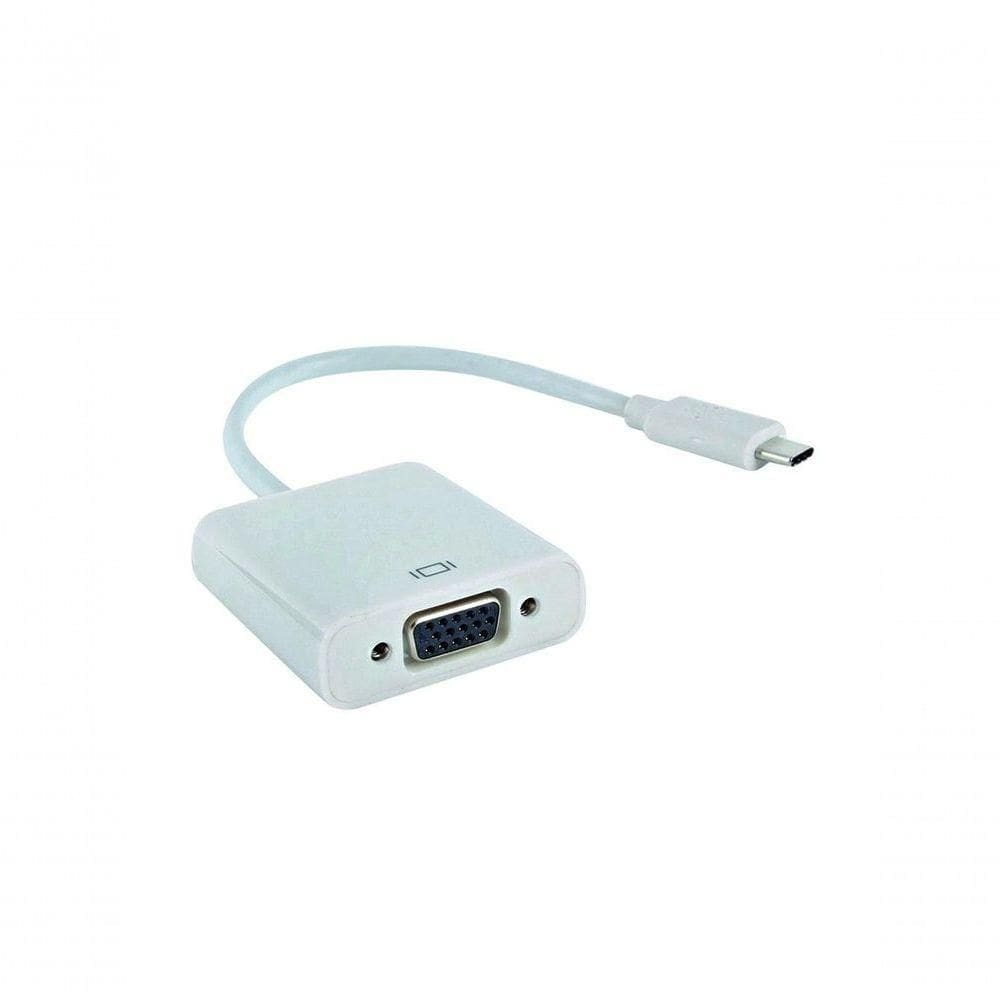 Cabo Adaptador Usb C Macho Vga Fêmea
