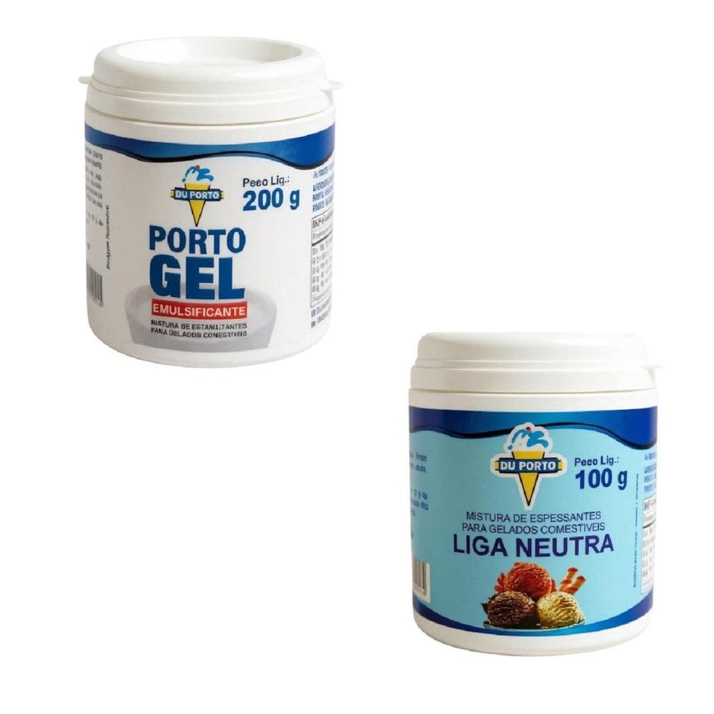 Kit Liga Neutra Du Porto 200G + Emulsificante Porto Gel 400G