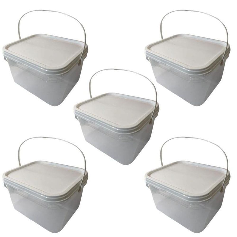 Balde Para Doceria De 2.4 Litros-Kit 5 Pçs