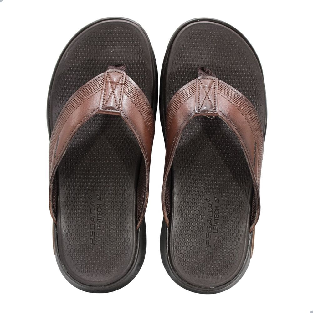Chinelo Masculino Pegada Anilina Pinhão