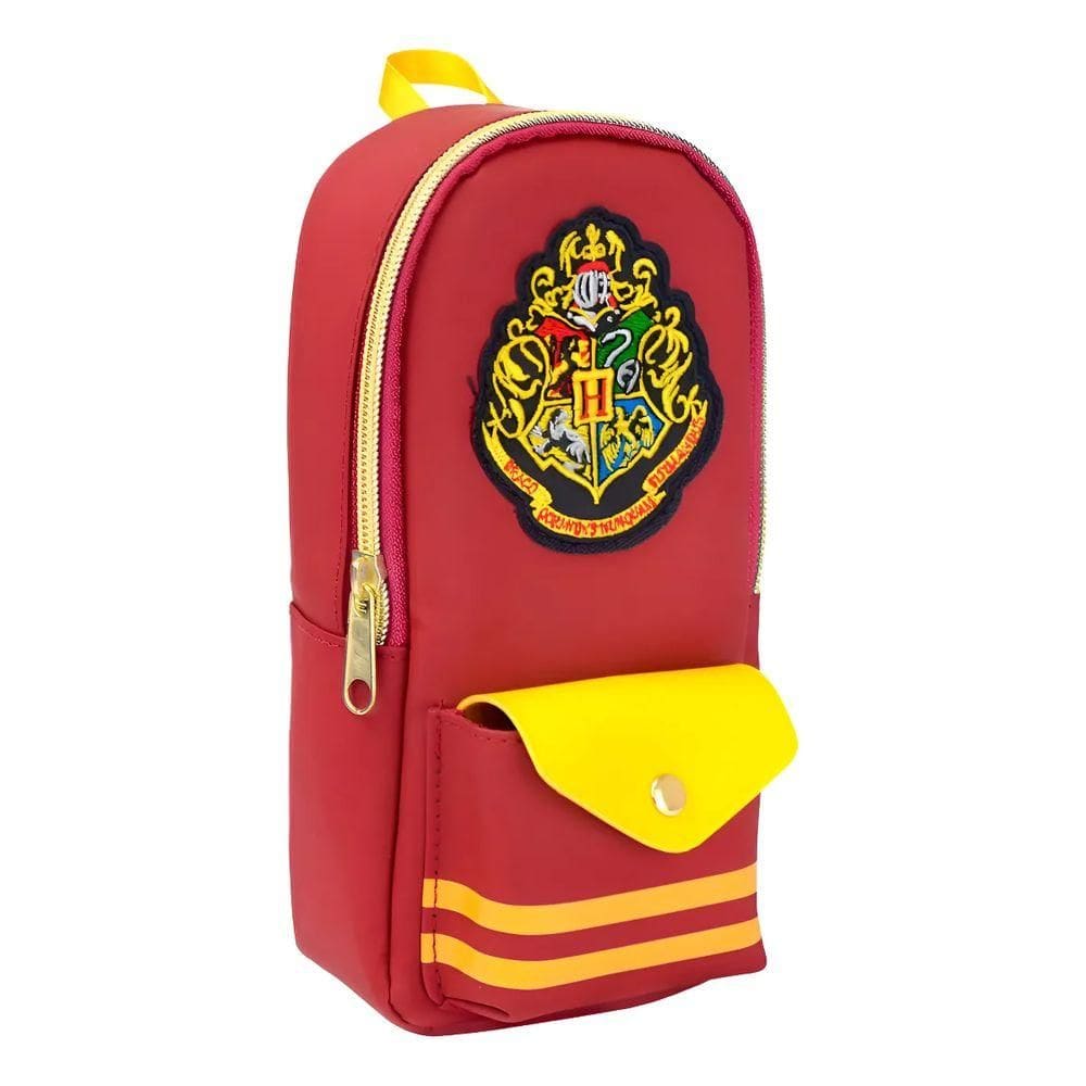 Estojo Escolar Mochila Harry Potter - Vinho - Ref5494 - Dac