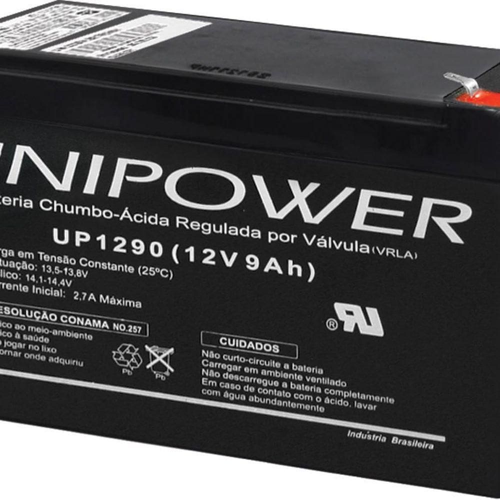 Bateria 12v 9,0ah Unipower