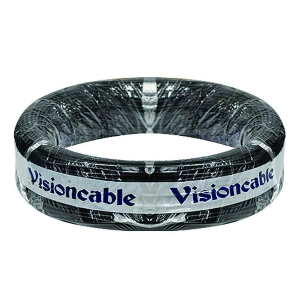 Cabinho Visioncable 18 0,75mm Rl100m Preto