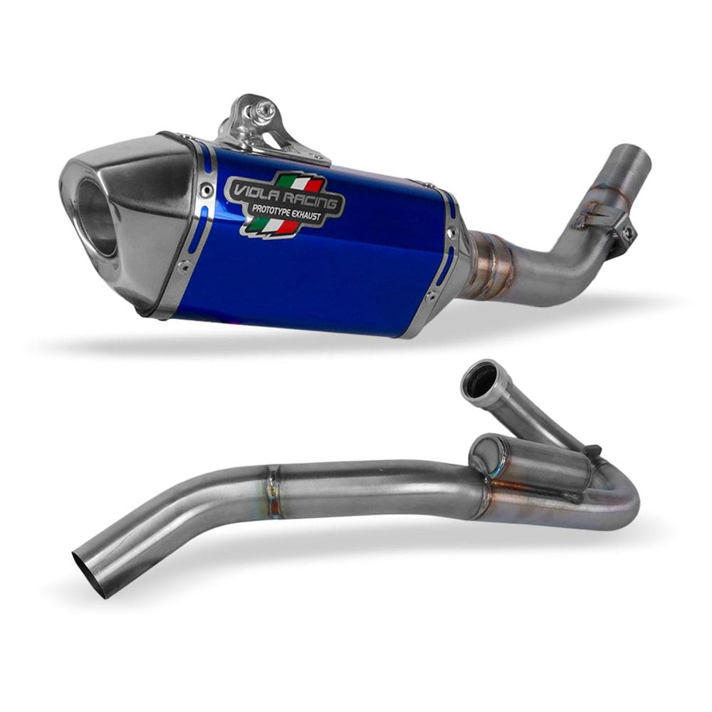 Escapamento Viola Racing Crf 300f Trilha Enduro Motocross