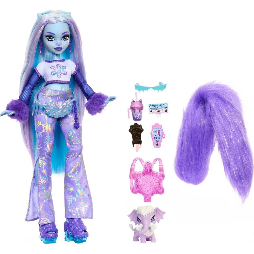 Boneca Monster High Abbey Bominable Yeti com Animal de Estimação +4 Anos