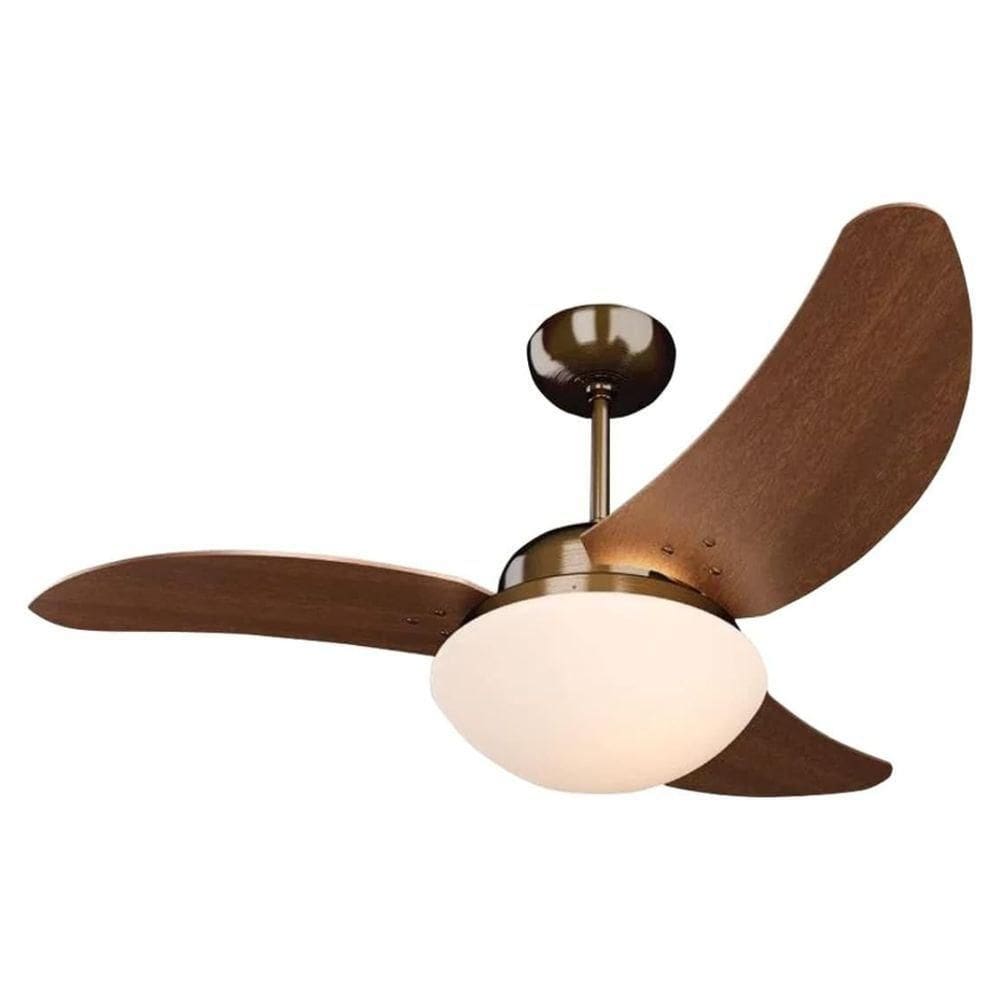 Ventilador Solano Led 3 Pás Tron Cobre 110V